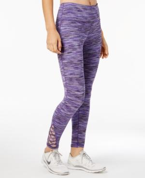 Ideology Space-dyed Ankle Leggings, Created For Macy's
