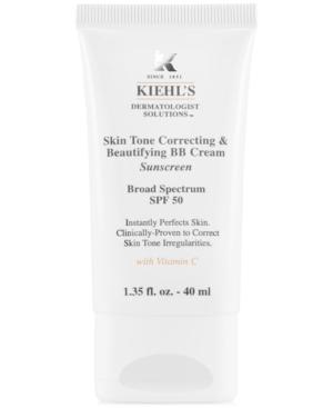 Kiehl's Since 1851 Dermatologist Solutions Skin Tone Correcting & Beautifying Bb Cream Spf 50, 1.35-oz.
