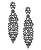 Inc International Concepts Crystal Filigree Drop Earrings, Created For Macy's