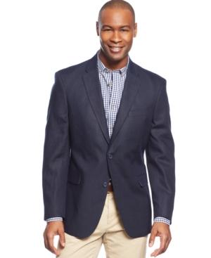 Tommy Hilfiger Solid Linen Trim Fit Sport Coat