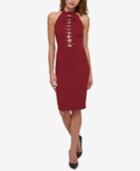 Guess Lace-up Halter Dress