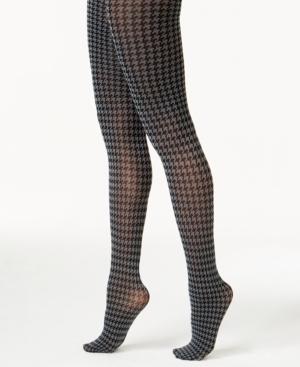 Hue Houndstooth Control Top Tights