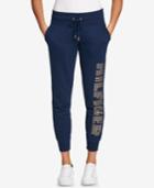 Tommy Hilfiger Sport Metallic Logo-print Jogger Pants, A Macy's Exclusive Style
