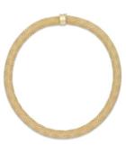 Mesh Collar Necklace In 14k Vermeil Over Sterling Silver