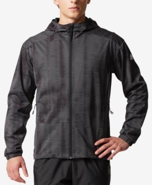 Adidas Men's Zne Pulse Id Printed Reflective Windbreaker