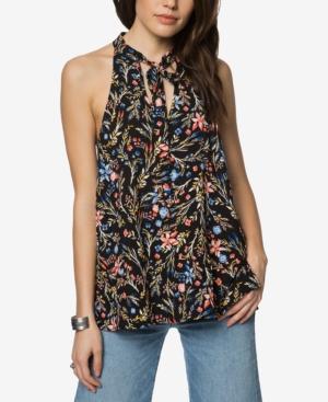 O'neill Juniors' Printed Tie-front Top