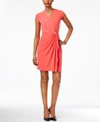 Charter Club Petite Crossover Dress, Only At Macy's