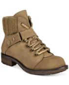 American Rag Harvey Lace-up Hiker Booties, Only At Macy's Women's Shoes