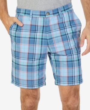 Nautica Men's Classic-fit Roadmap Plaid 8.5 Shorts