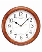 Seiko Wooden Wall Clock Qxa129blh