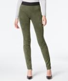 Inc International Concepts Petite Faux-suede Pull-on Skinny Pants