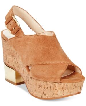 Nine West Imena Slingback Platform Sandals Women's Shoes