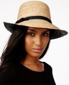 Kate Spade New York Colorblocked Asymmetrical Sun Hat