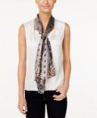 Vince Camuto Heirloom Paisley Silk Oblong Scarf