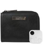 Kenneth Cole Reaction Top Zip Coin Purse With Tracker