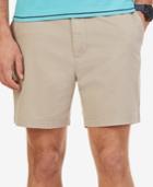 Nautica Men's Flat Front 6 Shorts