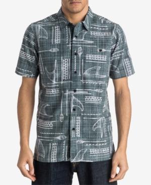 Quiksilver Men's Foundation Nautical Print Shirt