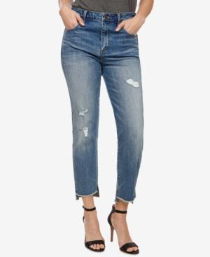 Lucky Brand Step-hem Boyfriend Jeans