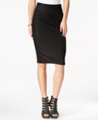 Bar Iii Foiled Pencil Skirt, Only At Macy's