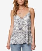 O'neill Juniors' Maxine Printed Strappy Tank Top