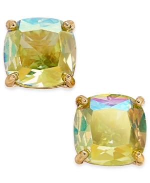 Kate Spade New York Gold-tone Iridescent Crystal Stud Earrings