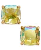 Kate Spade New York Gold-tone Iridescent Crystal Stud Earrings