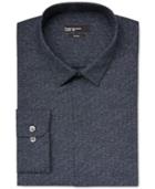 Bar Iii Slim-fit City Lights Print Dress Shirt, Only At Macy's