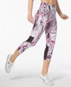 Calvin Klein Performance Printed High-waist Cropped Leggings