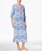 Charter Club Embroidered Caftan, Only At Macy's