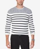 Nautica Men's Breton Striped Multi-pattern Sweater