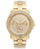 Juicy Couture Watch, Women's Pedigree Gold-tone Stainless Steel Bracelet 38mm 1901049