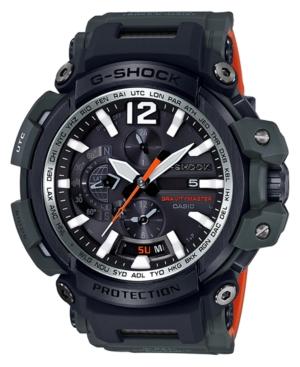 G-shock Men's Solar Master Of G Green Resin Strap Watch 57mm