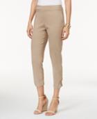 Jm Collection Embellished Cropped Pants, Only At Macy's