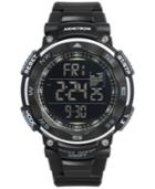 Armitron Men's Digital Black Silicone Strap Watch 51mm 40-8254blk