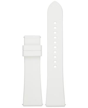 Emporio Armani Connected White Rubber Smart Watch Strap