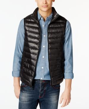 Univibe Men's Christopher Quilted Stand-collar Vest