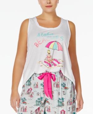 Jenni By Jennifer Moore Plus Size Printed Flyaway Top, Only At Macy's