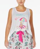 Jenni By Jennifer Moore Plus Size Printed Flyaway Top, Only At Macy's