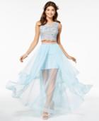 Say Yes To The Prom Juniors' 2-pc. Embellished Tulle Gown, A Macy's Exclusive Style