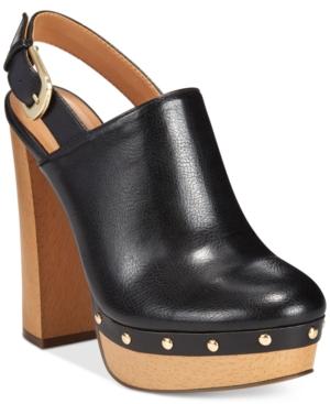 Report Mylie Slingback Platform Clogs Women's Shoes