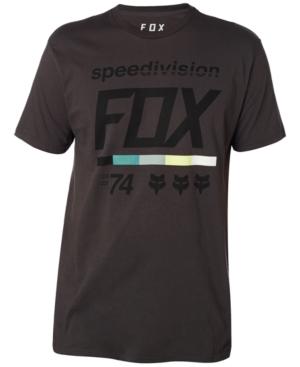 Fox Men's Multi-color Color Bar Logo T-shirt