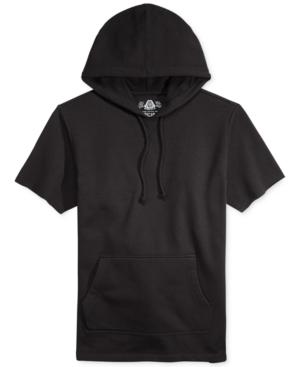 American Rag Men's Solid Short-sleeve Hoodie