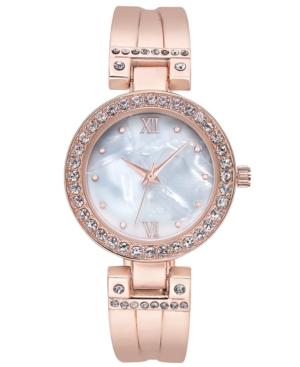 Charter Club Women's Rose Gold-tone Bracelet Watch 32mm, Created For Macy's