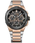 Hugo Boss Men's Chronograph Supernova Two-tone Stainless Steel Ion-plated Bracelet Watch 46mm 1513358