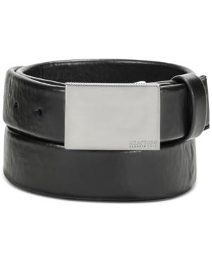 Kenneth Cole Reaction Men's Plaque Stretch Tubular Belt