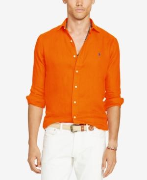 Polo Ralph Lauren Men's Linen Sport Shirt