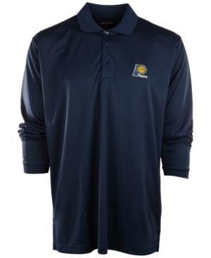 Antigua Men's Long-sleeve Indiana Pacers Polo