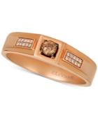 Le Vian Men's Diamond Ring (1/4 Ct. T.w.) In 14k Rose Gold