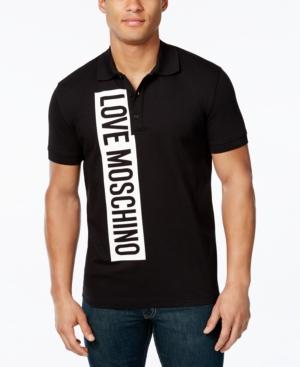 Moschino Men's Graphic-print Polo