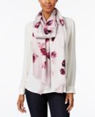 Kate Spade New York Rose Symphony Silk Oblong Scarf
